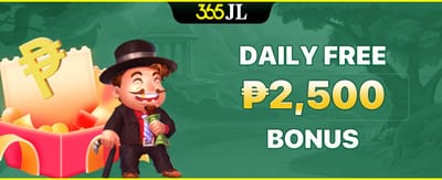 Daily ₱2,500 Slot Fever promotion banner